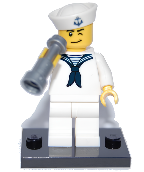 Минифигурка Lego Collectible Sailor col04-10 8804 U